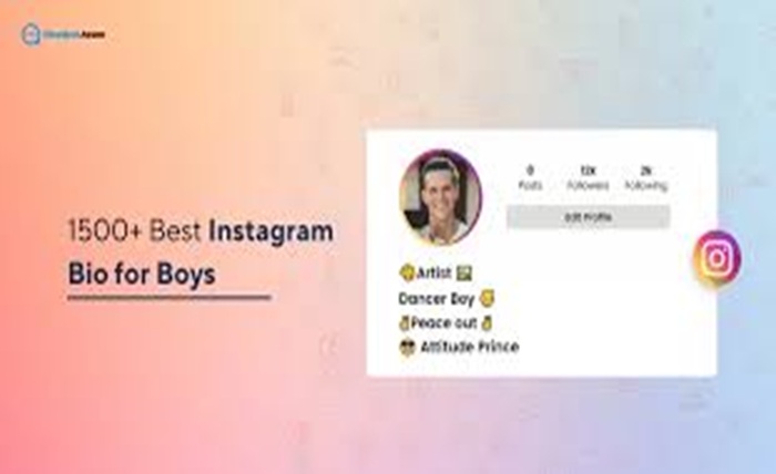 bio for instagram for boy
