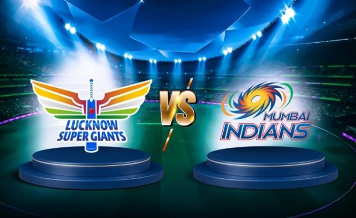 lucknow super giants vs mumbai indians timeline