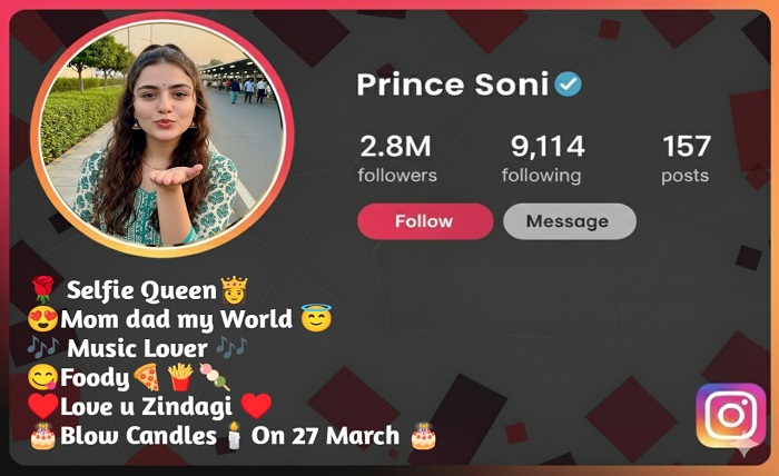 instagram name style girl